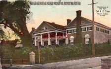 1911 NEW LONDON CT Residence of late Col. A.C. Tyler, NY Yacht Club House? picture