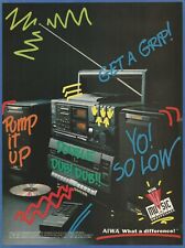 AIWA Portable Stereo Hi-Fi System - 1989 Vintage Print Ad picture
