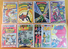 old DC comics lot Batman #203 Family #1 Aquaman 39 41 Flash 177 217 219 12 cents picture