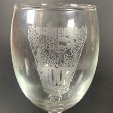 WEST POINT USMA Ring Weekend 2002 Bicentennial Wine Glass 7” X 2.5” EUC picture