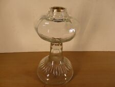 Pressed Glass Oil Lamp--VINTAGE picture
