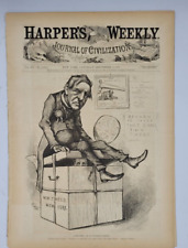 Harper's Weekly 9/9/1876   Nominee Tilden smear campaign    Election 1876 picture