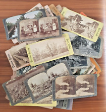 Vicotrian Era Stereoscope Stereoview Cards Rare - Pick From Drop Down Menu picture