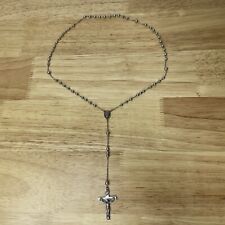 Chapel Sterling Vintage Rosary 925 Silver Beautiful picture