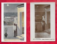 2 Puvis De Chavannes Paris Sainte Genevieve Carte Postale French Postcards W-330 picture