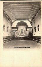 1906. INTERIOR, GUADALUPE CHURCH. EL PASO, TX. POSTCARD. RR5 picture