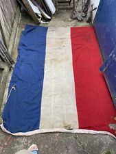 ORIGINAL WW2  Dutch Holland Netherland FLAG DATED 1943 Red Blue White picture