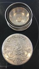 Cyclist's Cup - antique collapsible metal cup - patent 1897 picture