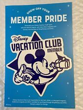 Disney DVC Disney Vacation Club Member Car Magnet Decal Mickey Mouse 5