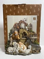Roman Joseph's Studio The Friendly Beasts Table Decor Or Wall Hanging Baby Jesus picture