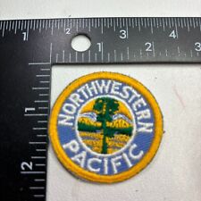 Vintage NORTHWESTERN PACIFIC RAILROAD Patch (Railroad / Train Related) 46MZ picture