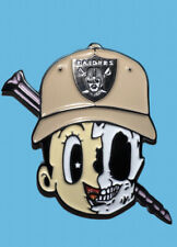 Las Vegas/ Oakland Raiders Skull Boy Hat Pin picture