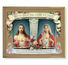 House Blessing Sacred Heart of Jesus Immaculate Heart of Mary Ready for Framing picture