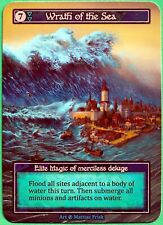 1x WRATH OF THE SEA FOIL CARD - SORCERY CONTESTED REALM [BETA] picture