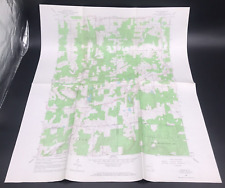 1966 Bliss NY Quadrangle Geological Survey Topographical Map 22
