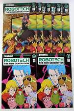 Robotech The New Generation Lot of 7 #3 x5,4 x2 Comico (1985) 1st Print Comics picture