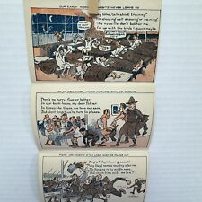 WWI Era 1918 USA Foldable Postcard Cover “In Camp and Out” Military Boot Camp picture