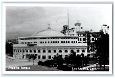 c1950's Angelus Temple Los Angeles California CA RPPC Photo Antique Postcard picture