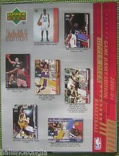 2000-01 Upper Deck Basketball Game Jersey Edition 8x11