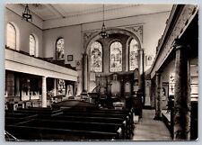 Postcard England London Wesley's Chapel Interior c1966 10E picture