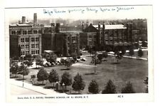 Postcard RPPC Naval Training School Bronx NY WWll 1943 picture