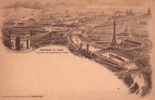 CPA 75 - Panorama of PARIS - View taken from the heights of St-Cloud. Benedictine Pub picture