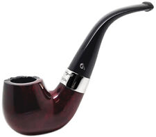 Peterson Jekyll & Hyde Smooth & Rustic Two Finish Medium Bent Billiard Pipe 221 picture