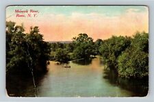 Rome New York, Mohawk River, Scenic View Area, Vintage Postcard picture