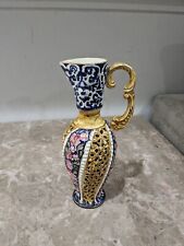 Rare Fischer j Budapest  Antique Vase Collectible Ceramic Made In Hungary picture