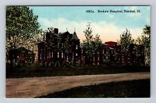 Normal IL-Illinois, Brokaw Hospital, Antique, Vintage Postcard picture