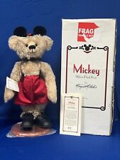 Disney Maryse Nicole Mickey Mouse Mohair Plush Bear w/ COA #469 & Box 78 picture