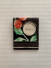 Vintage Tums Heartburn Relief Matchbook Full Unstruck Ad Souvenir Matches picture