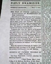 CONFEDERATE President Jefferson Davis Rebel Congress 1863 RICHMOND VA Newspaper  picture