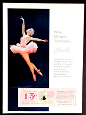 Modess Tampons Original 1959 Vintage Print Ad picture
