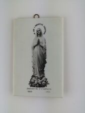 Souvenir Notre Dame de Lourdes - ceramic 11 x 7 cm picture