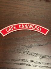 Cape Canaveral RWS Boy Scout Patch Florida Military NASA CSP Community Strip BSA picture