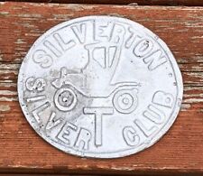 Vintage Silverton Oregon Silver T Club Car Club Plaque Sign Ford Model T picture