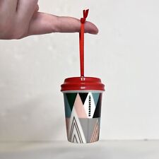 2017 Starbucks Coffee Cup Christmas Ornament Modern Trees  Tumbler Cup EXCELLENT picture