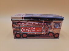 Vintage 1993 Bristol Ware Coca-Cola Delivery Truck Tin Box Container picture