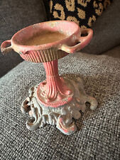 Vintage Robert Emig Razor/Tooth Brush Stand 1930's Cast Iron Base item #23032 picture