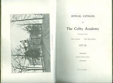 1925-1926 Colby Academy, New London, New Hampshire Annual Catalog Yearbook picture