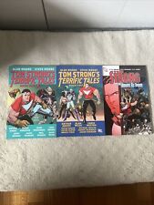 TOM STRONG'S TERRIFIC TALES Book 1 & 2 And Robots of Doom Alan Moore TPB Lot picture