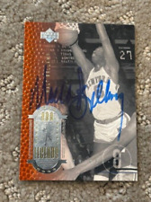 2000-01 Upper Deck NBA Legends Walt Bellamy signed autographed Card. #14 picture