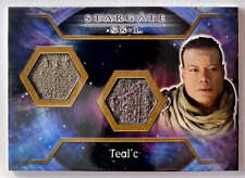Stargate Heroes DUAL Costume Card Christopher Judge as Teal'c picture