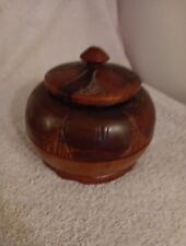Vintage Hand Carved Wooden Trinket Box From The Bahamas 4
