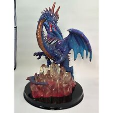 Majestic Blue Purple Mythical Winged Dragon 10