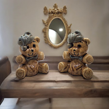 Adorable Teddy Bears by a Private Ceramicist Salt & Pepper Shakers Set picture