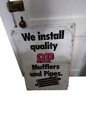 AP Mufflers And Pipes Tinmetal Sign 21