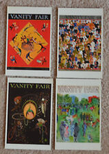 lot of 4 postcards -- Vanity Fair covers; unused; smoke-free picture
