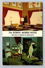 Philadelphia PA-Pennsylvania, Robert Morris Hotel, Advertising, Vintage Postcard picture